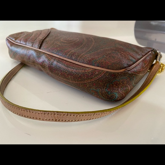 ETRO Pochette Paisley GUC strap and xtra chain - Picture 6 of 12